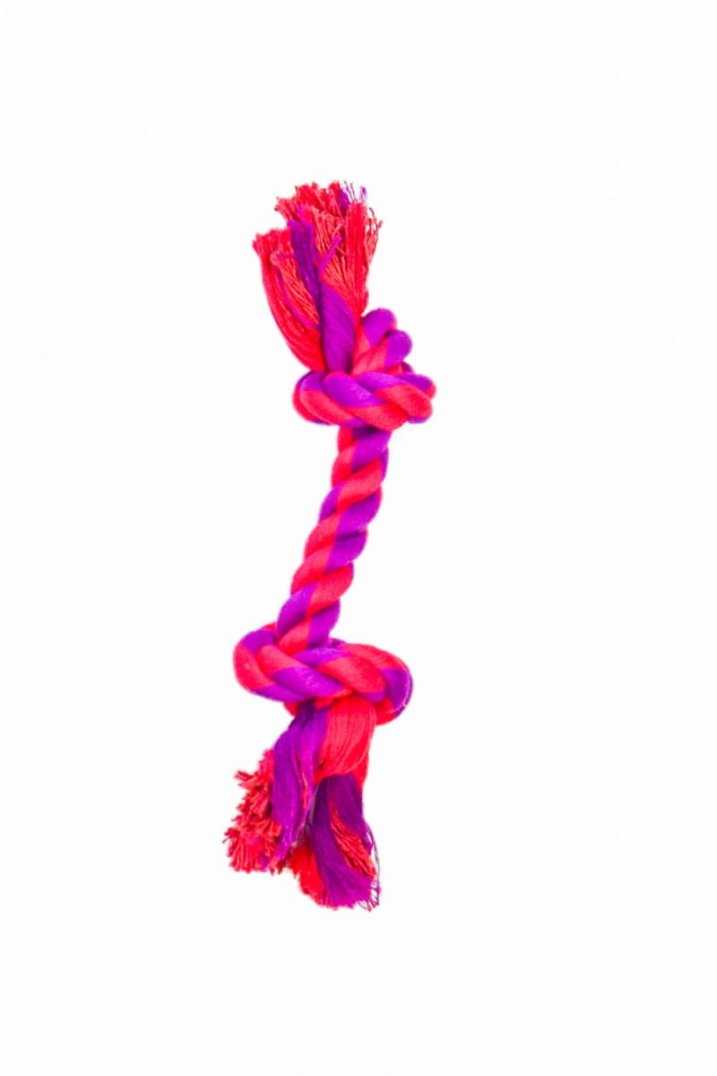 2 Knot Rope Dog Bone Tug Toy - Image 6