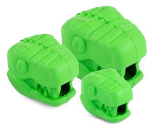 Jeffers Natural Rubber T-Rex Dog Chew Toy for Medium Chewers with Vanilla Scent