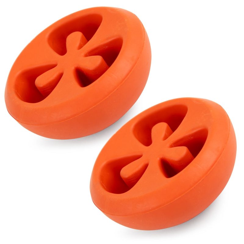 Jeffers Natural Rubber Tomato Shape Dog Chew Toy for Medium-Chewers - Image 6