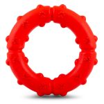 Jeffers Natural Rubber Ring Tugger Dog Toy for Healthy-Chewing Habits