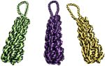 Nuts for Knots Rope Tug with Braided Stick, 16"